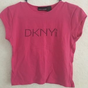 [dkny] vintage dkny babydoll tee